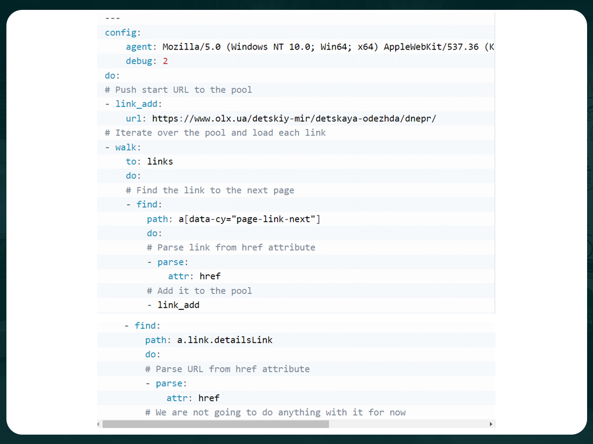 Web scraping of a popular classified site | with iWeb Data Scraping.