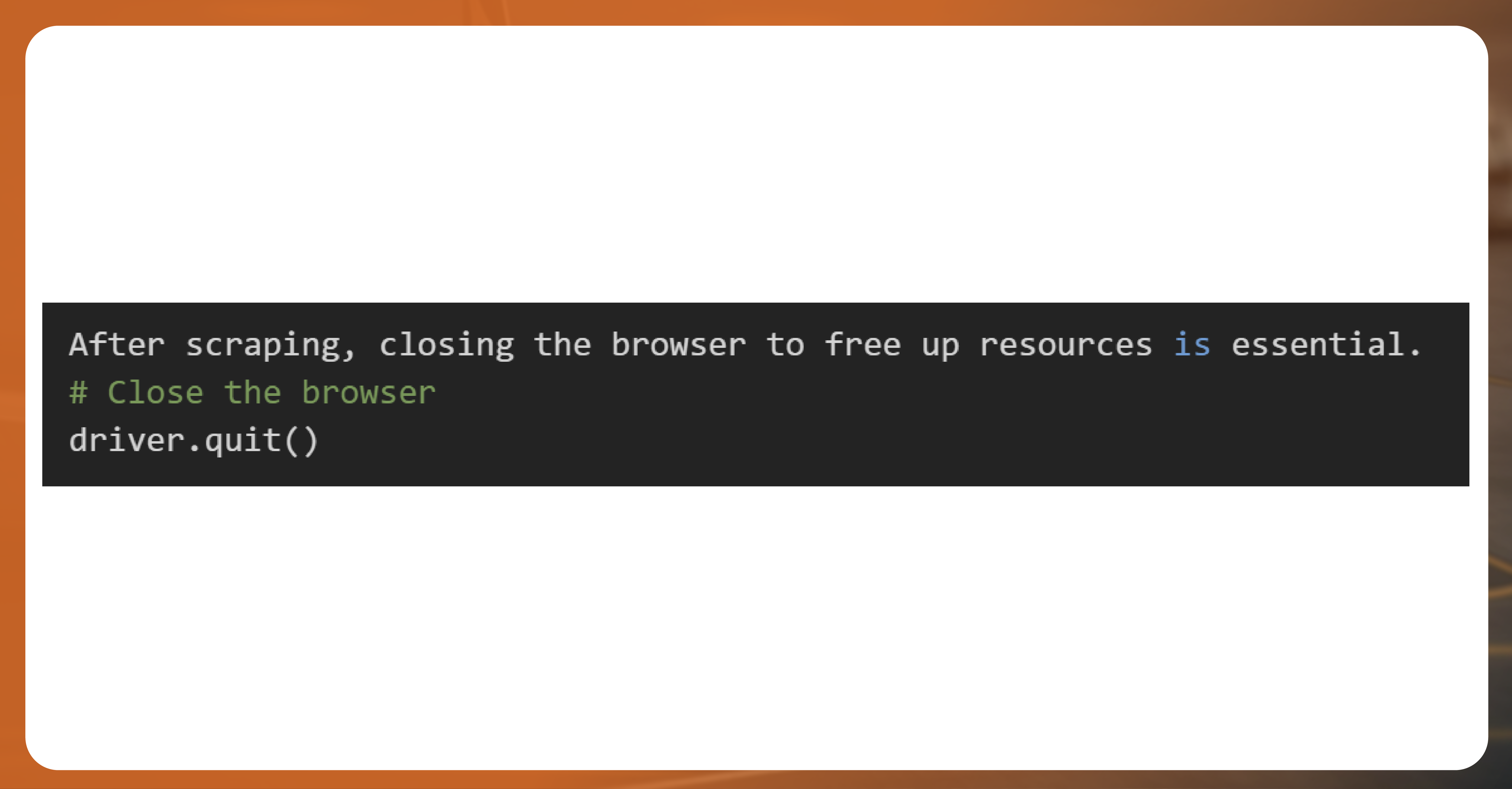 Closing-the-Browser