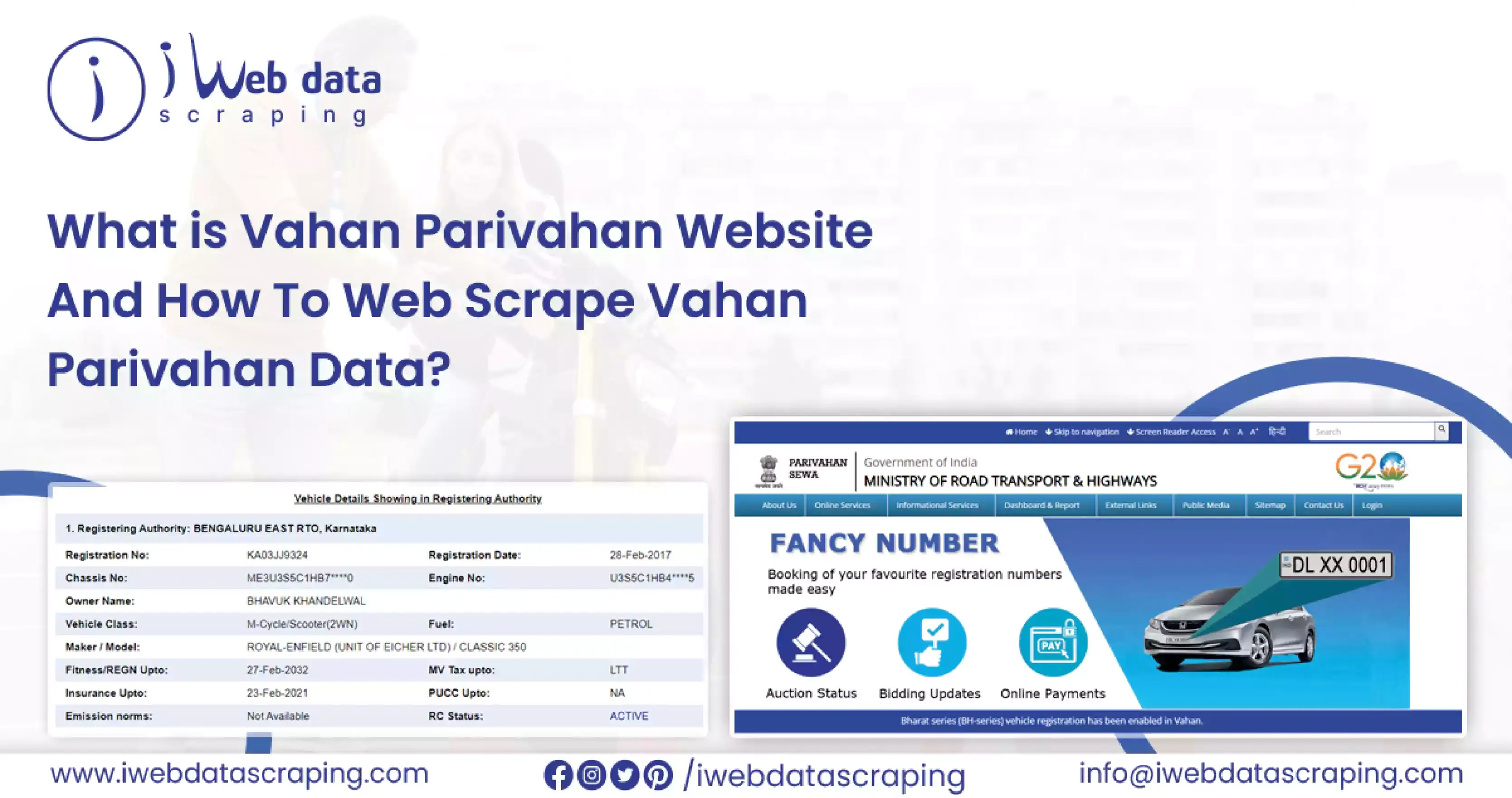 What is Vahan Parivahan Website and How to Web Scrape Vahan ...