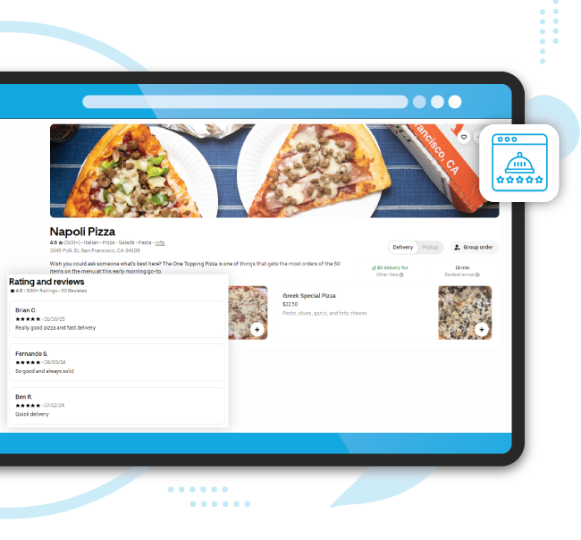 Menu Variability Patterns Observed