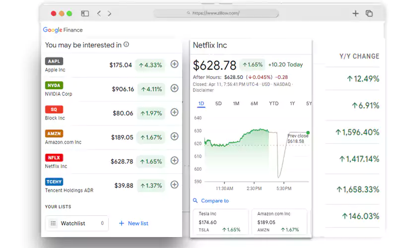 Google-Finance-Mobile-App-Data-Scraping