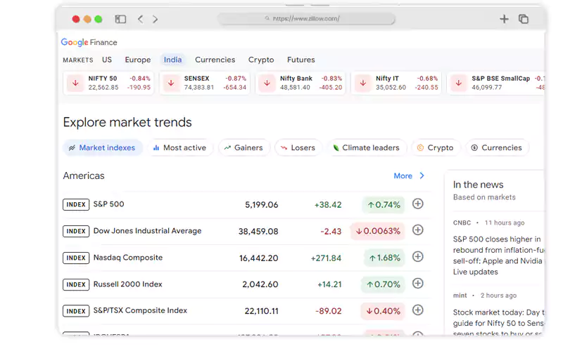 Scrape-Market-Indices-and-Trends-from-Google-Finance