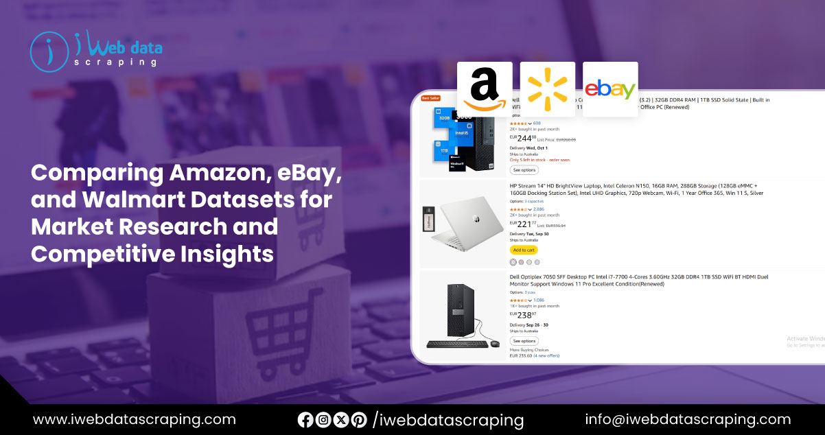 Comparing-Amazon,-eBay,-and-Walmart-Datasets-for-Market-Research-and-Competitive-Insights