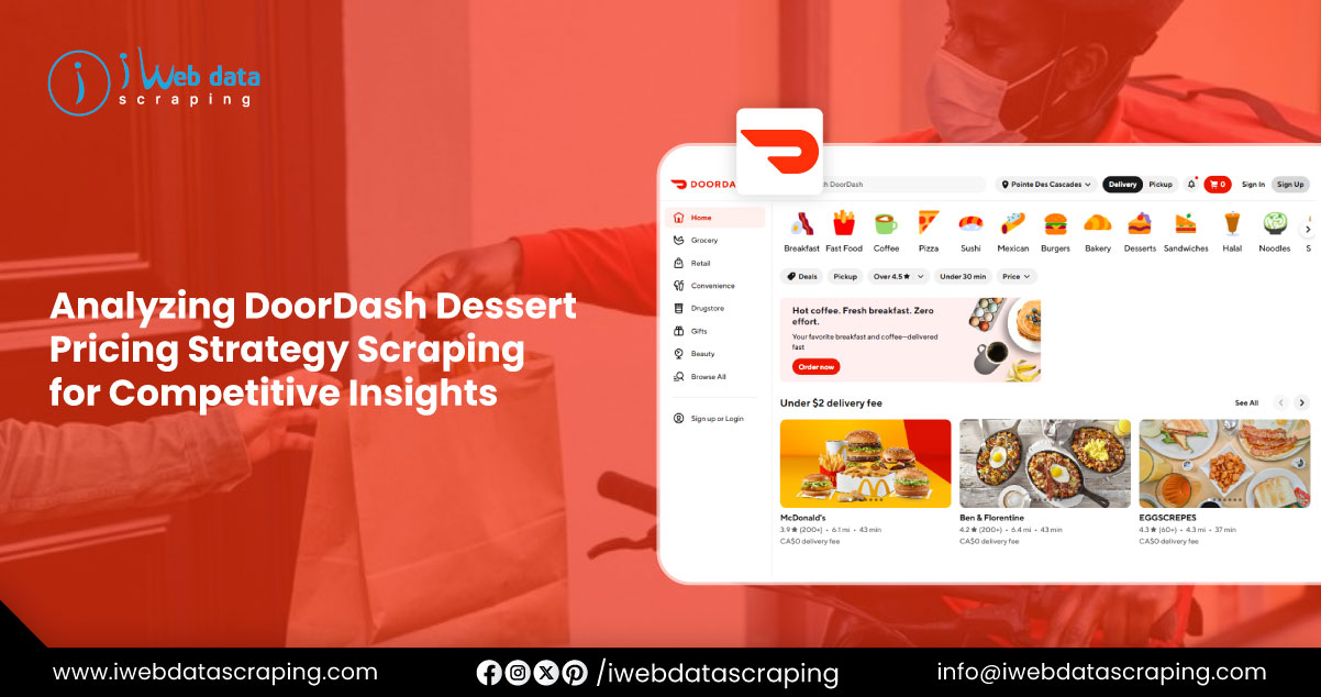 Analyzing DoorDash Dessert Pricing Strategy Scraping for Competitive Insights